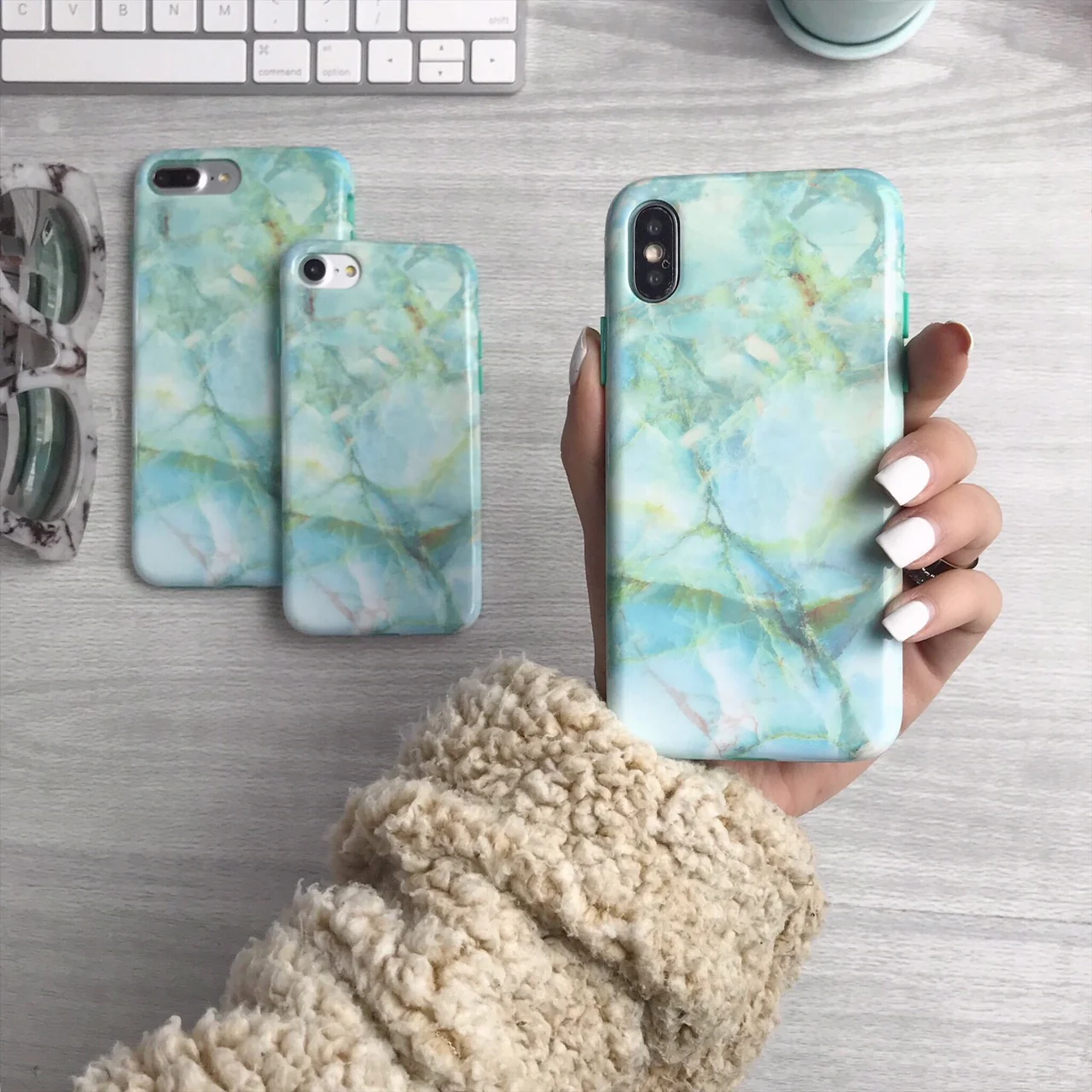 Jade Marble iPhone Case - Image 30