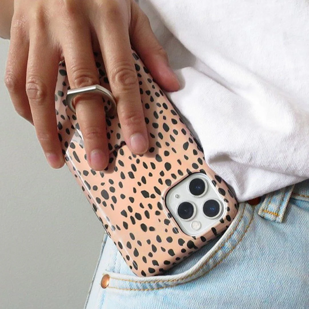 Spotted Nude Cheetah iPhone Case - Image 78