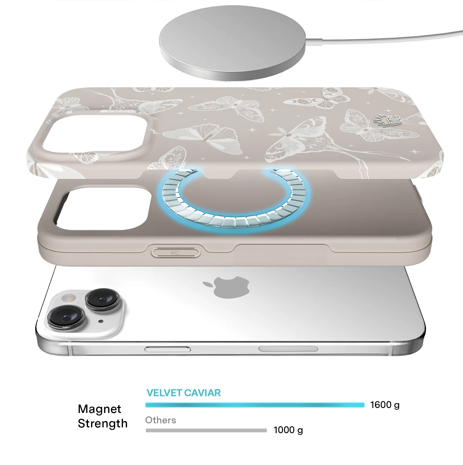 Moonlight Moths iPhone Case - Image 100