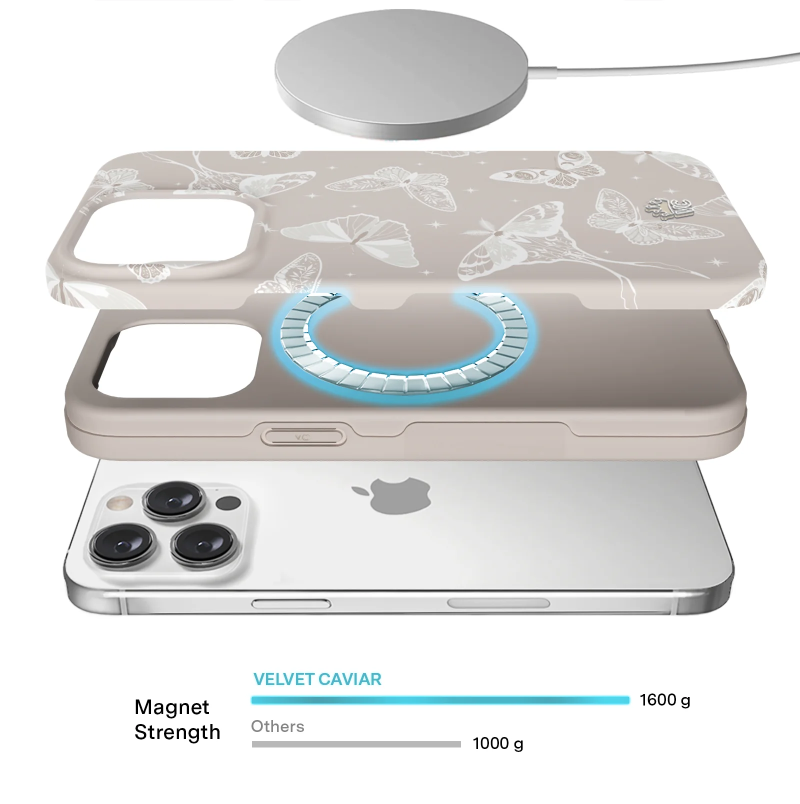 Moonlight Moths iPhone Case - Image 106