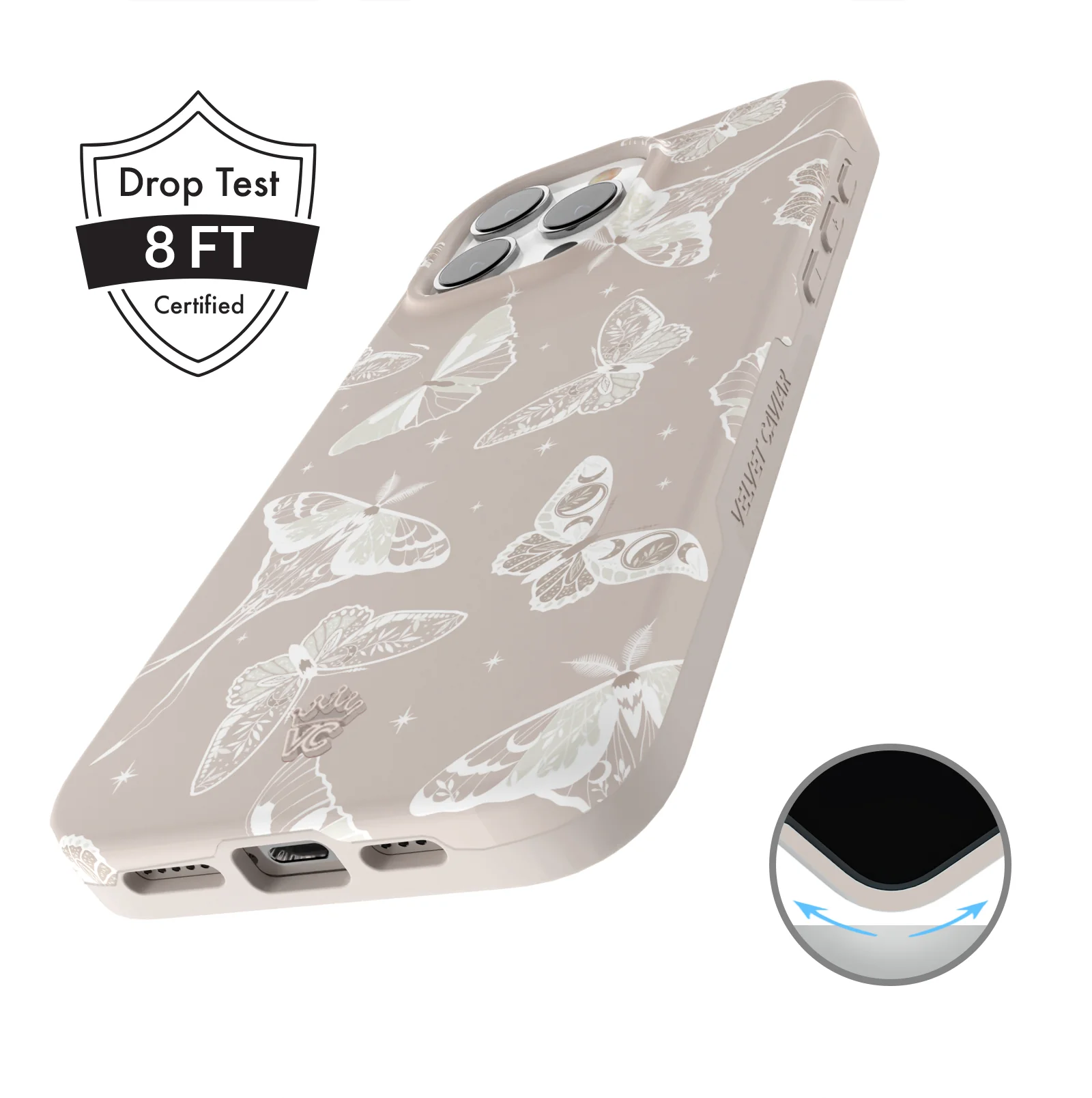 Moonlight Moths iPhone Case - Image 107
