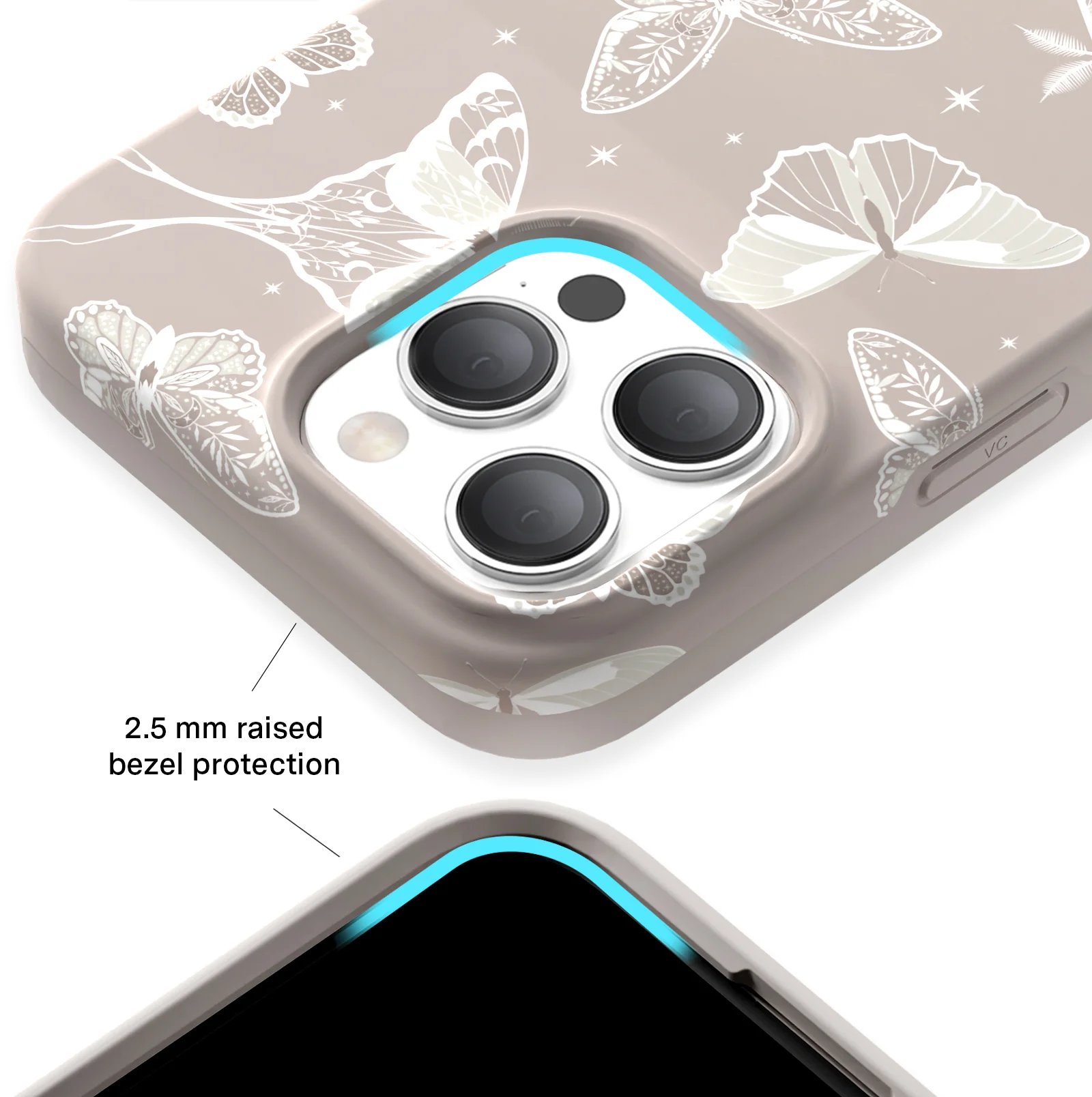 Moonlight Moths iPhone Case - Image 111