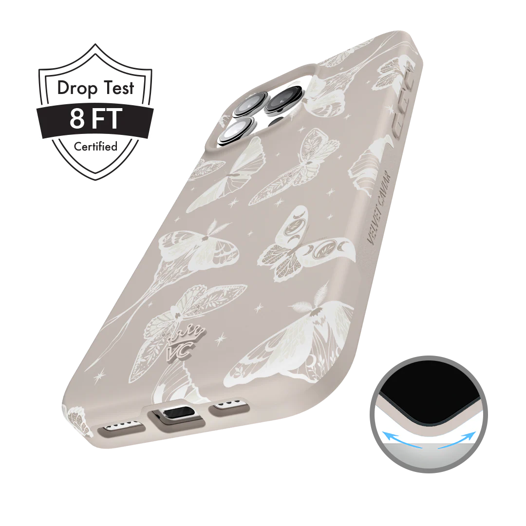 Moonlight Moths iPhone Case - Image 131