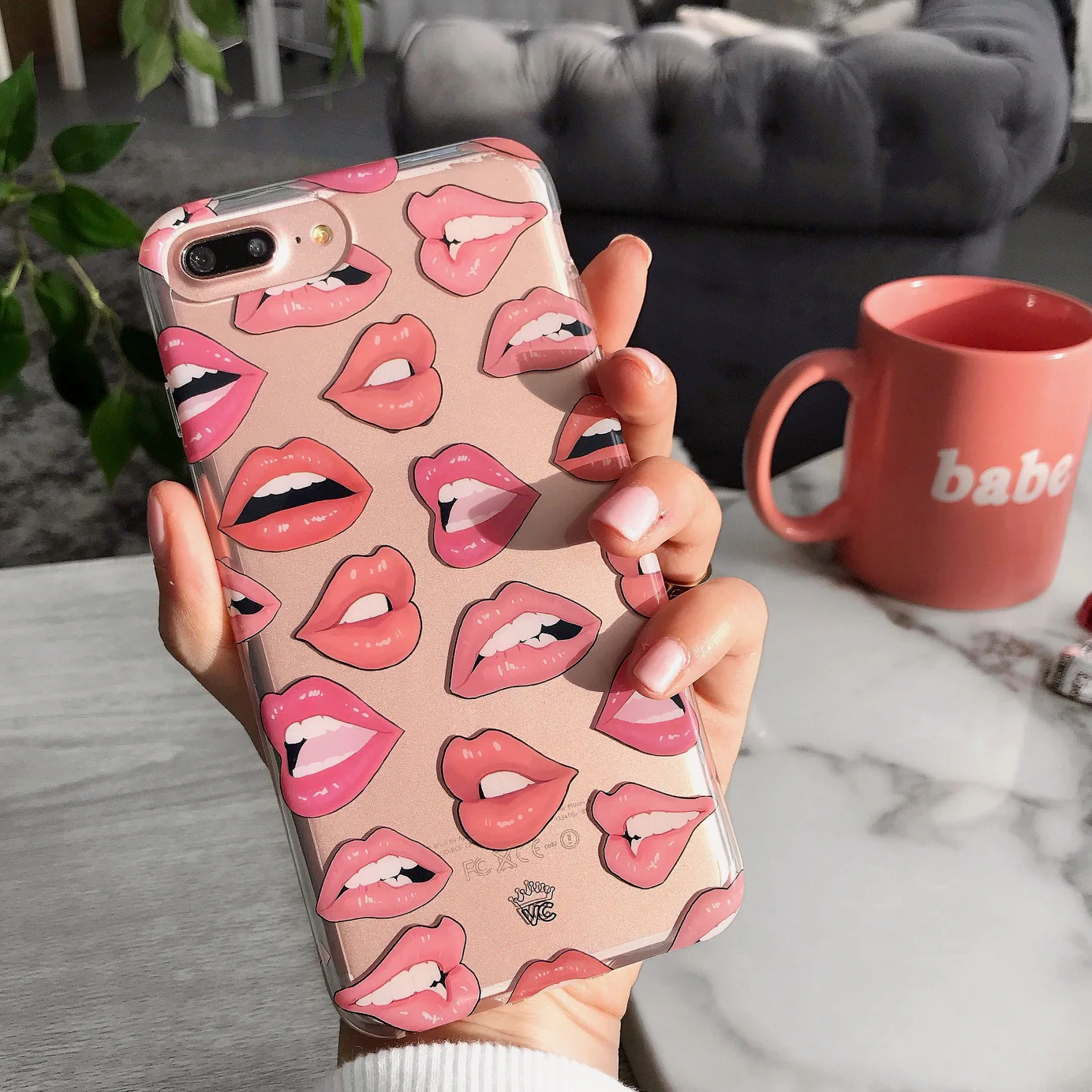 Nude Lips iPhone Case - Image 16