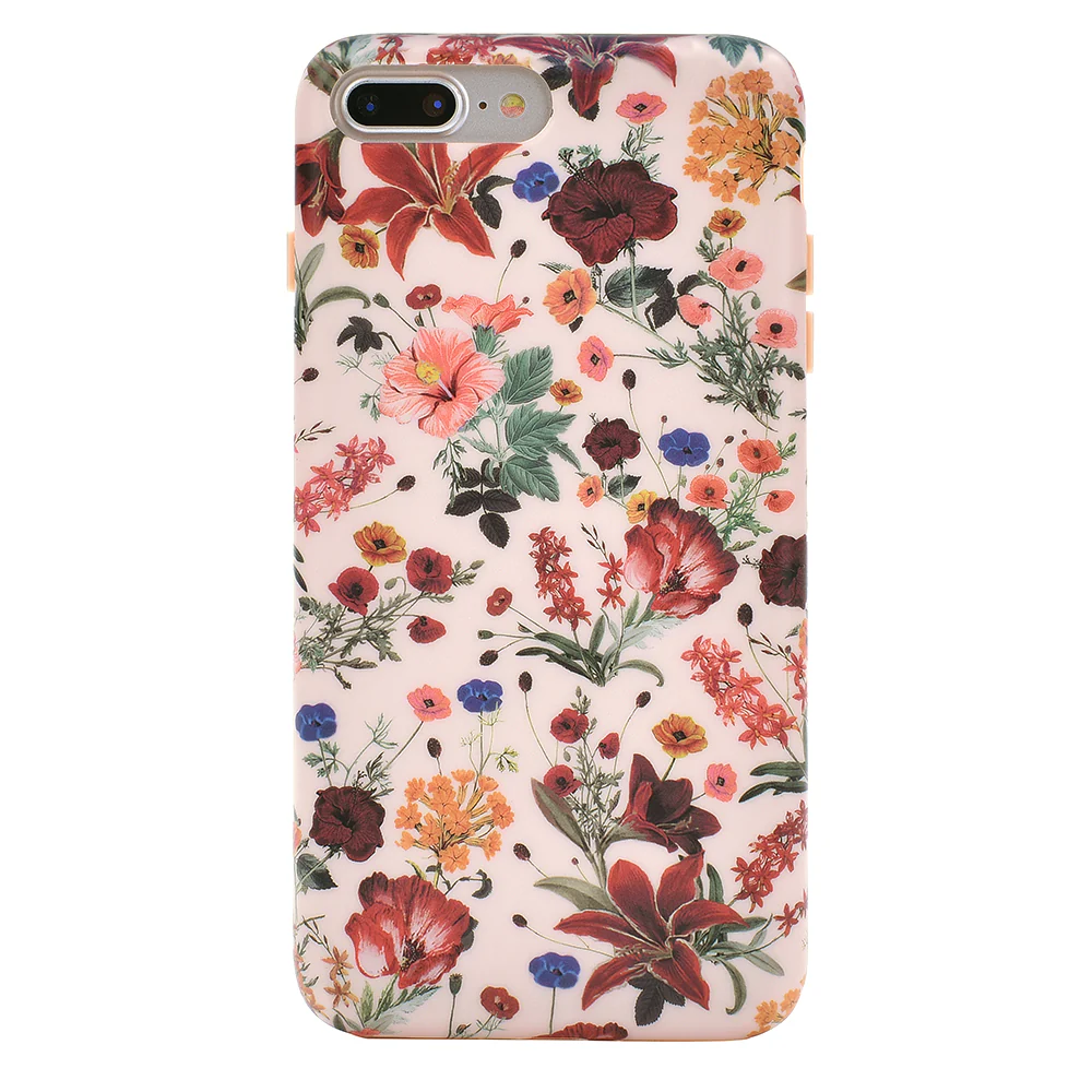 Nude Vintage Floral iPhone Case - Image 15