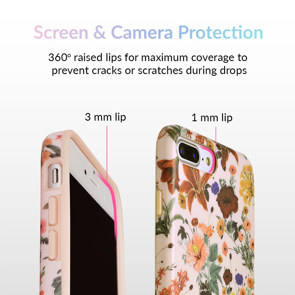 Nude Vintage Floral iPhone Case - Image 24
