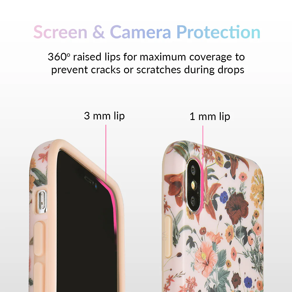 Nude Vintage Floral iPhone Case - Image 31