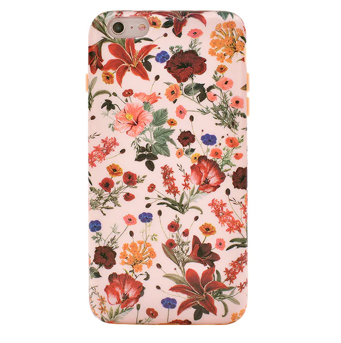 Nude Vintage Floral iPhone Case - Image 35