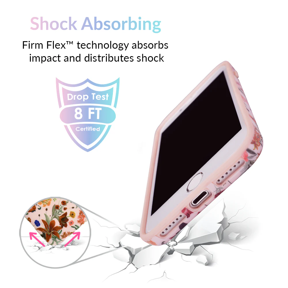 Nude Vintage Floral iPhone Case - Image 4