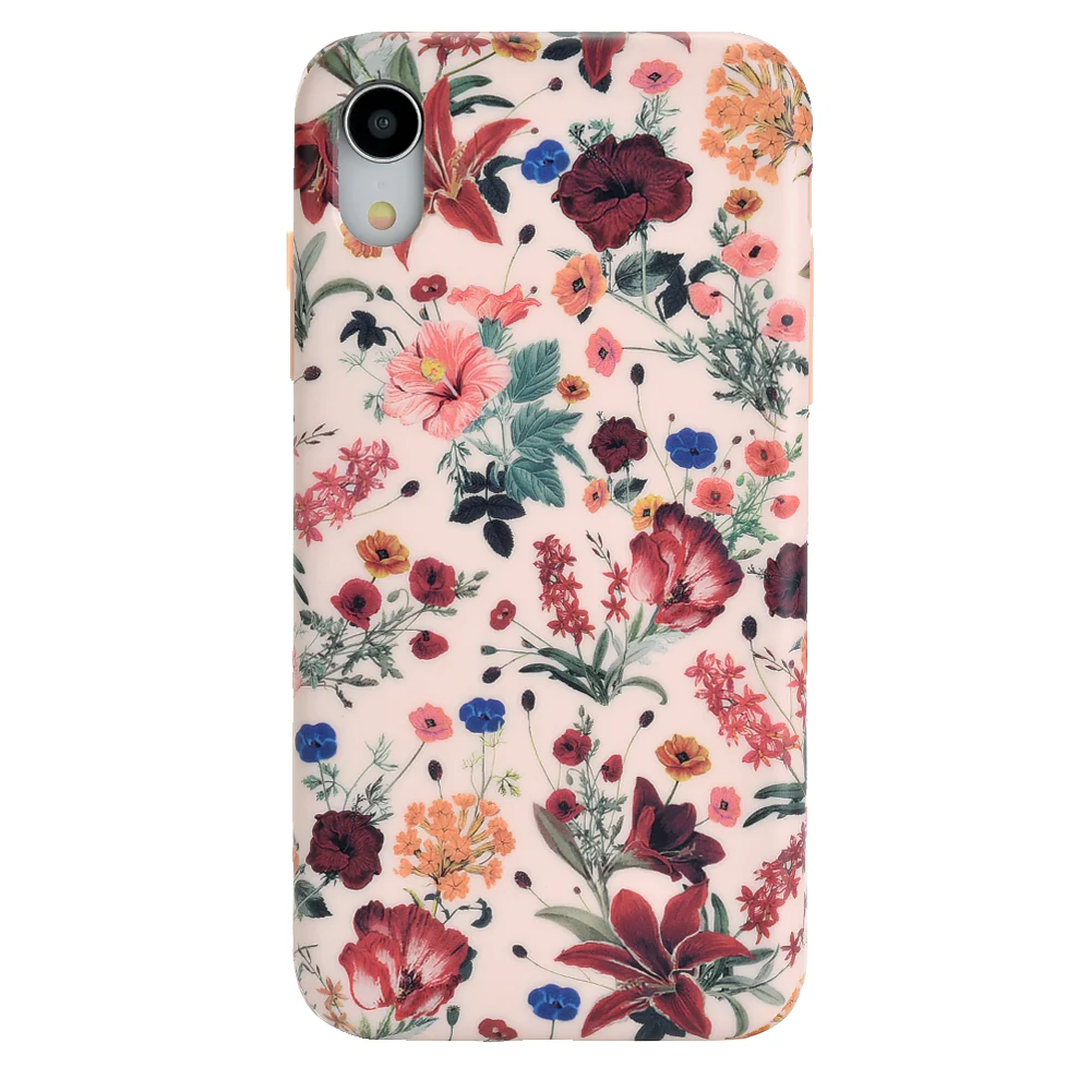 Nude Vintage Floral iPhone Case - Image 53