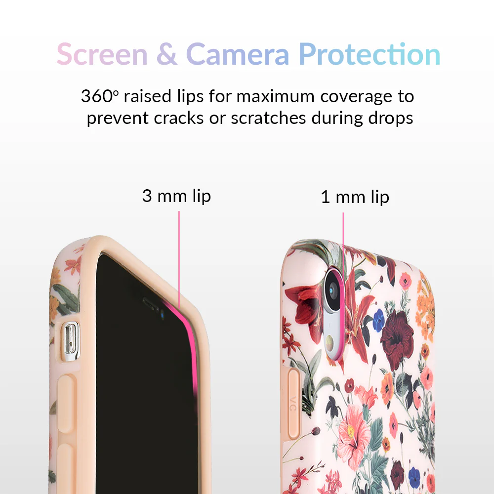 Nude Vintage Floral iPhone Case - Image 54