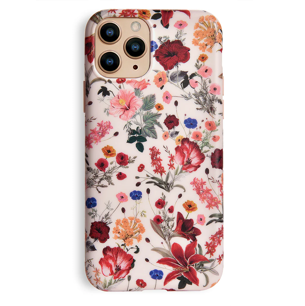 Nude Vintage Floral iPhone Case - Image 63