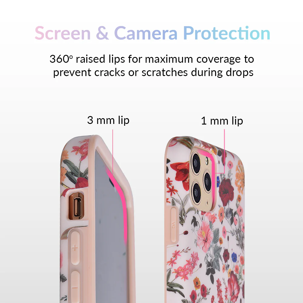 Nude Vintage Floral iPhone Case - Image 64