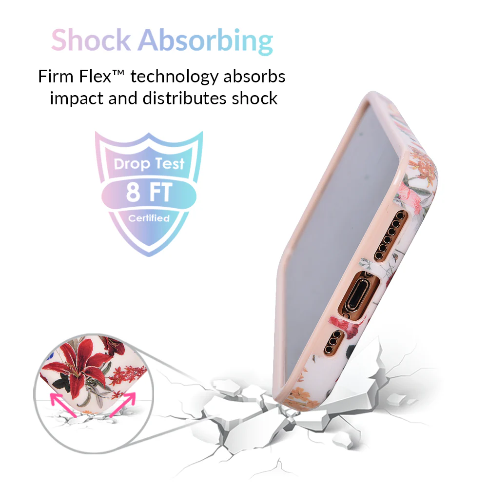 Nude Vintage Floral iPhone Case - Image 70