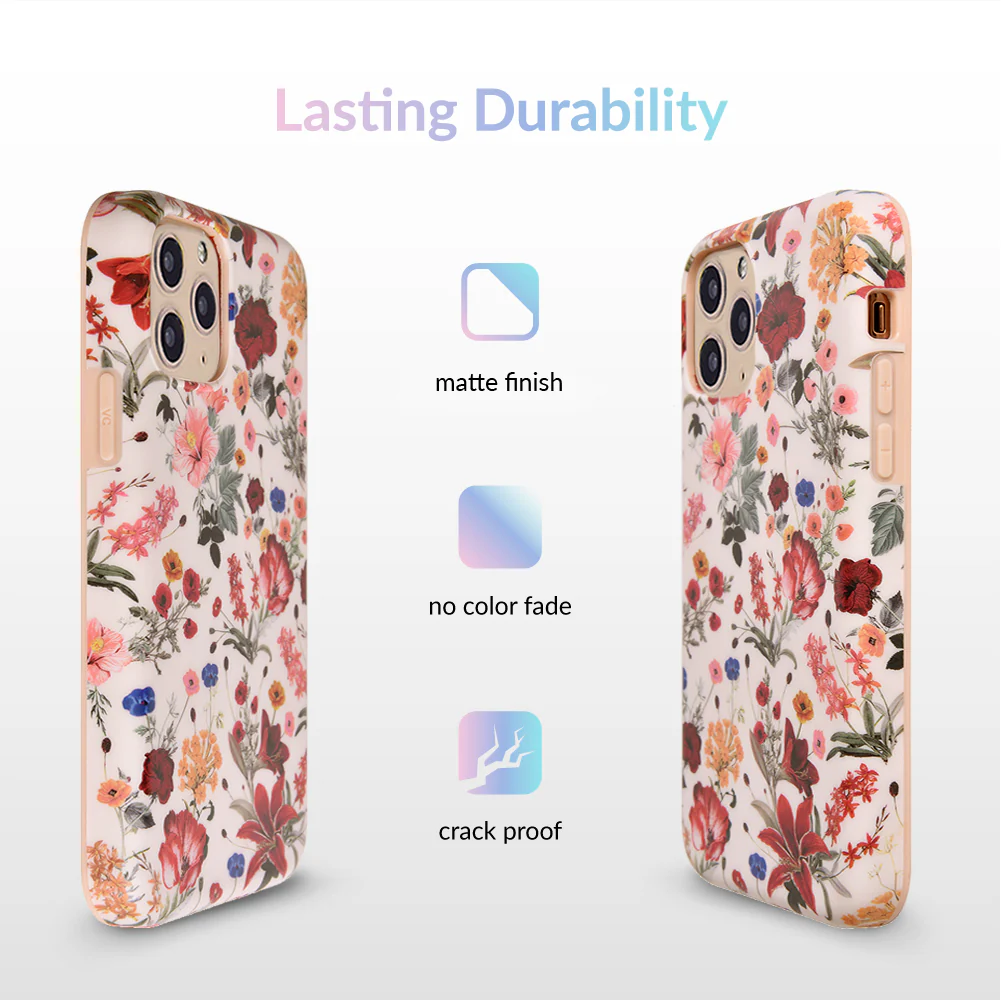 Nude Vintage Floral iPhone Case - Image 71