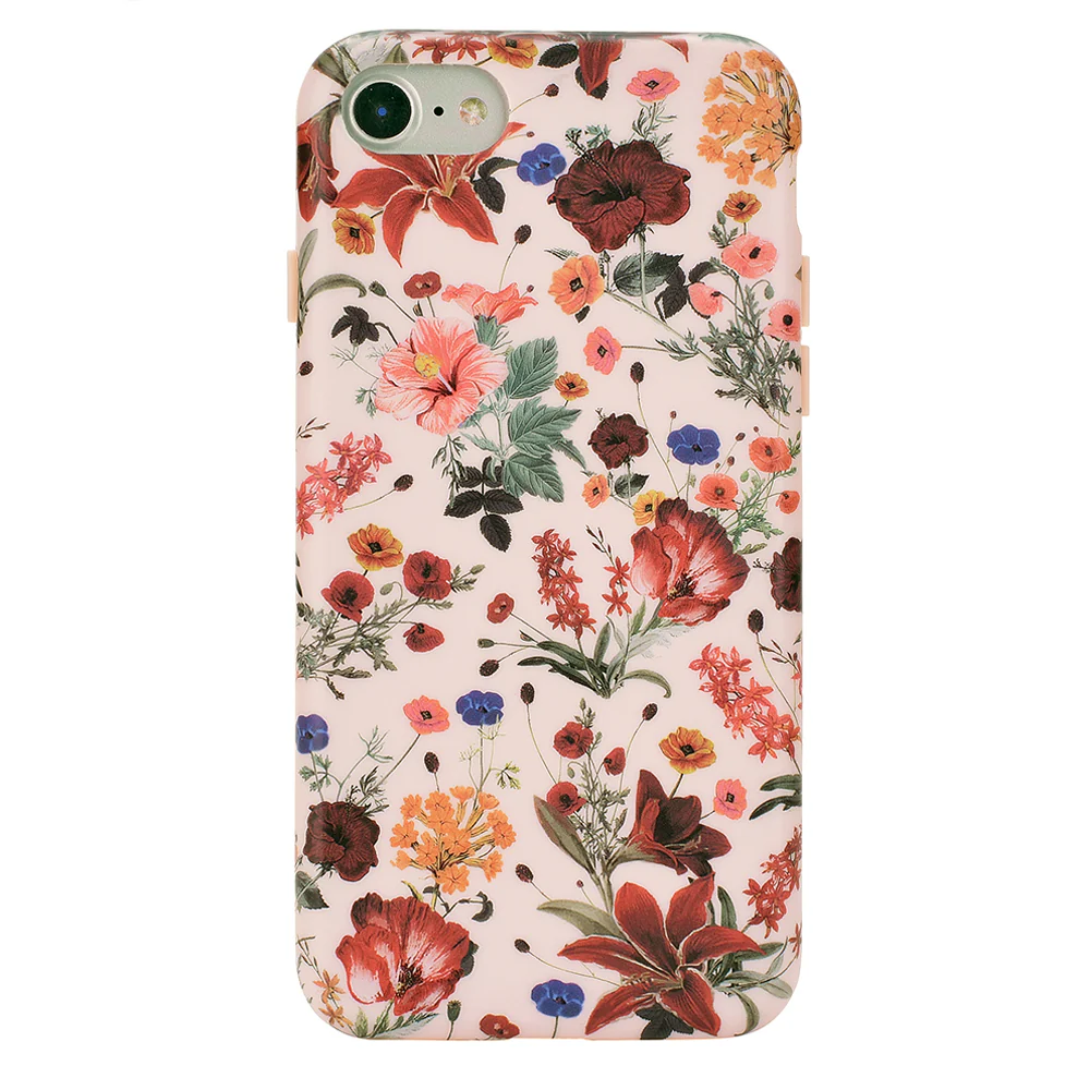 Nude Vintage Floral iPhone Case - Image 8