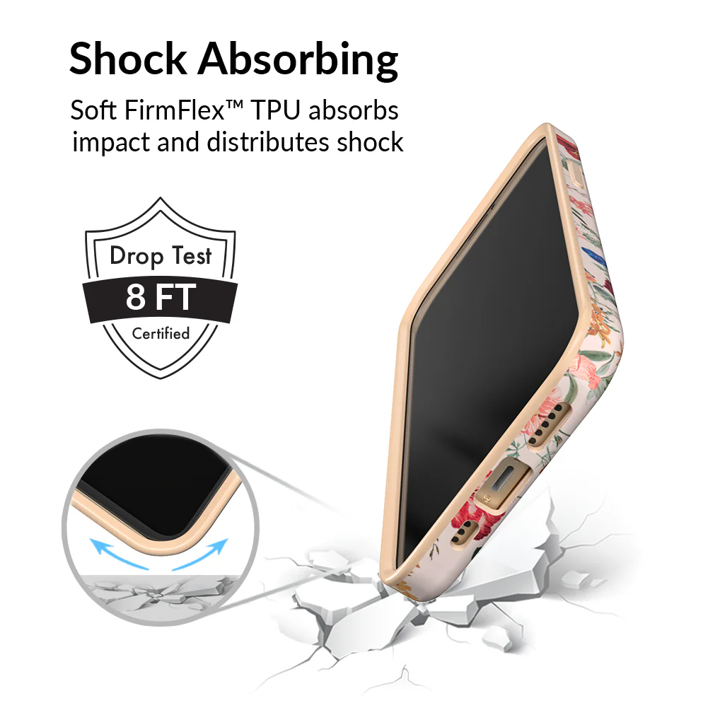 Nude Vintage Floral iPhone Case - Image 80