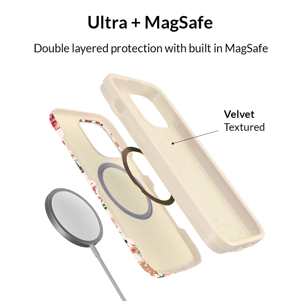 Nude Vintage Floral iPhone Case - Image 98