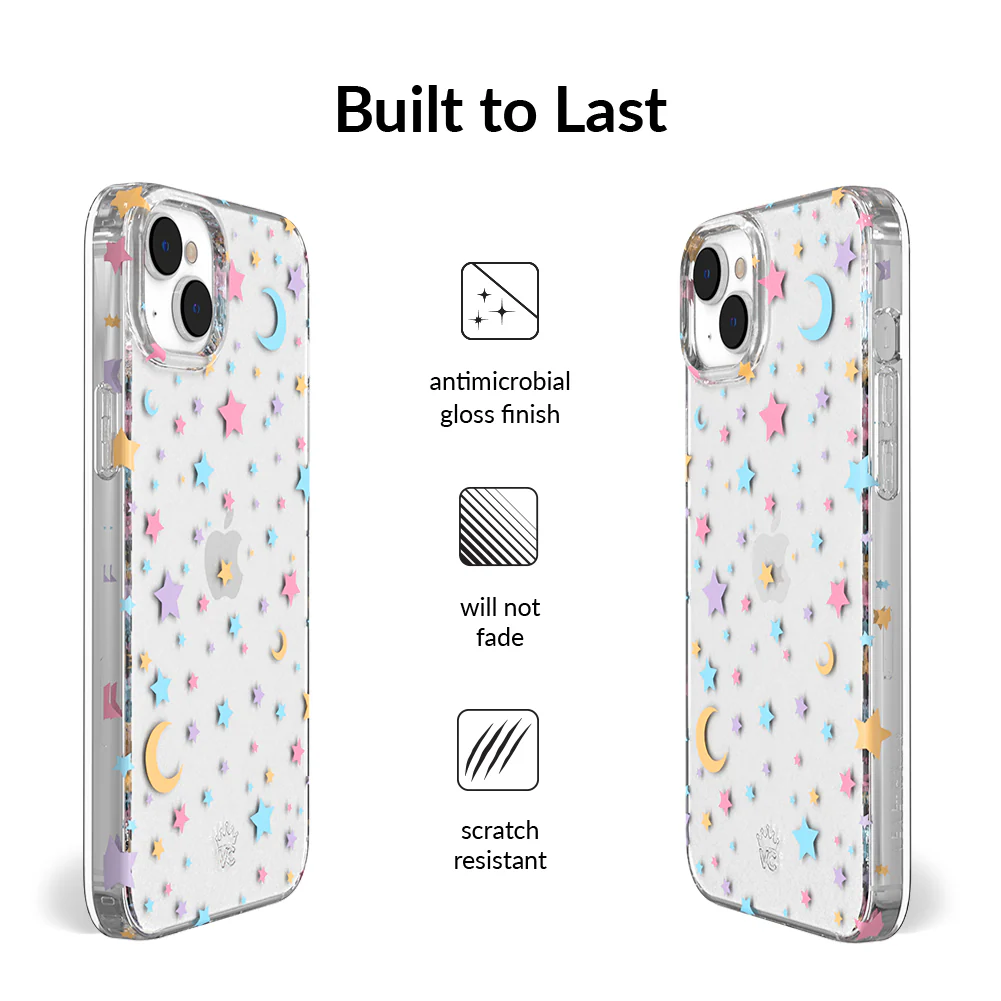 Pastel Starry Night Clear iPhone Case - Image 102