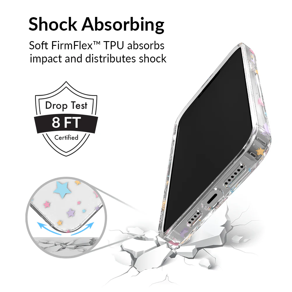 Pastel Starry Night Clear iPhone Case - Image 107