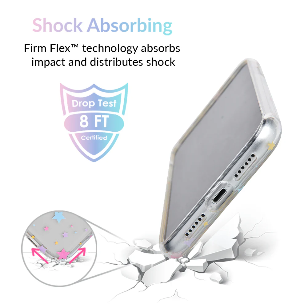 Pastel Starry Night Clear iPhone Case - Image 28