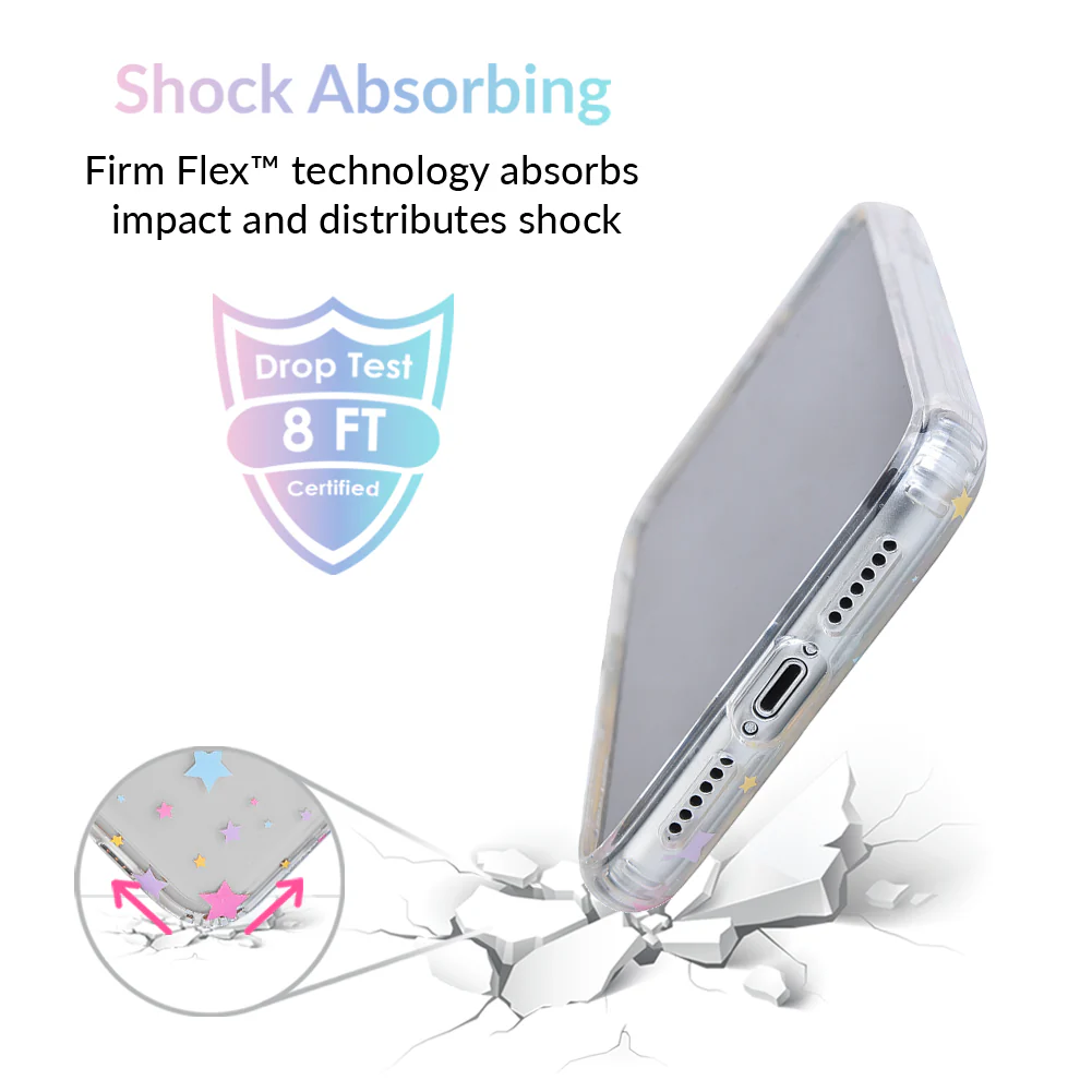 Pastel Starry Night Clear iPhone Case - Image 34