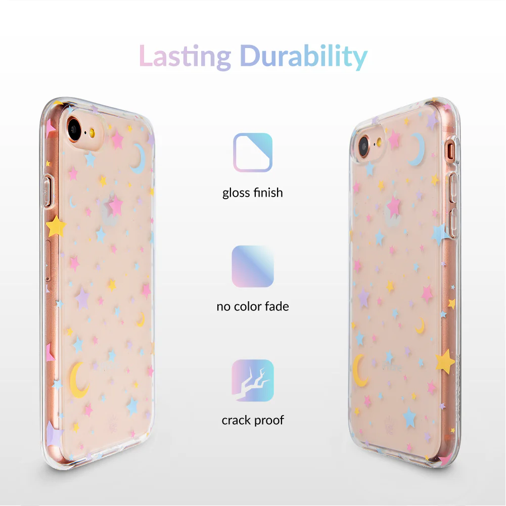 Pastel Starry Night Clear iPhone Case - Image 5