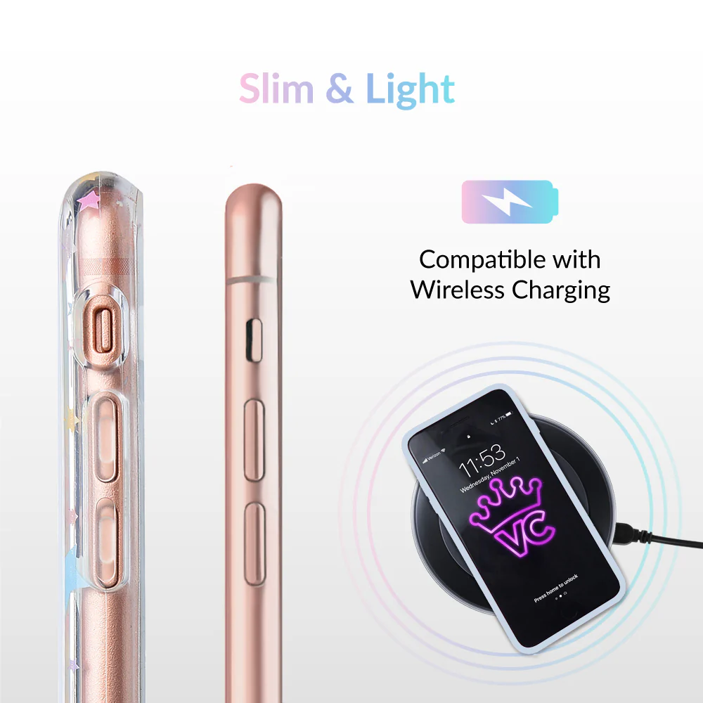 Pastel Starry Night Clear iPhone Case - Image 6