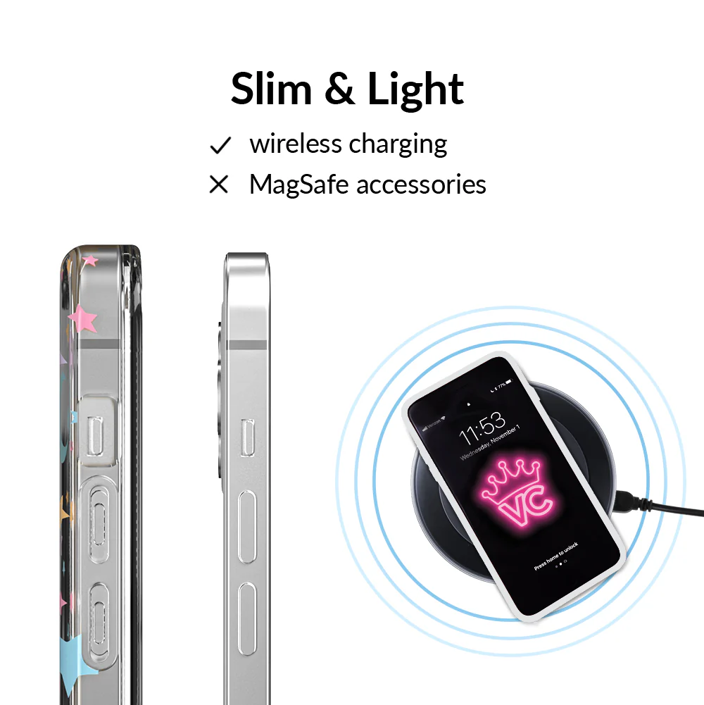 Pastel Starry Night Clear iPhone Case - Image 66