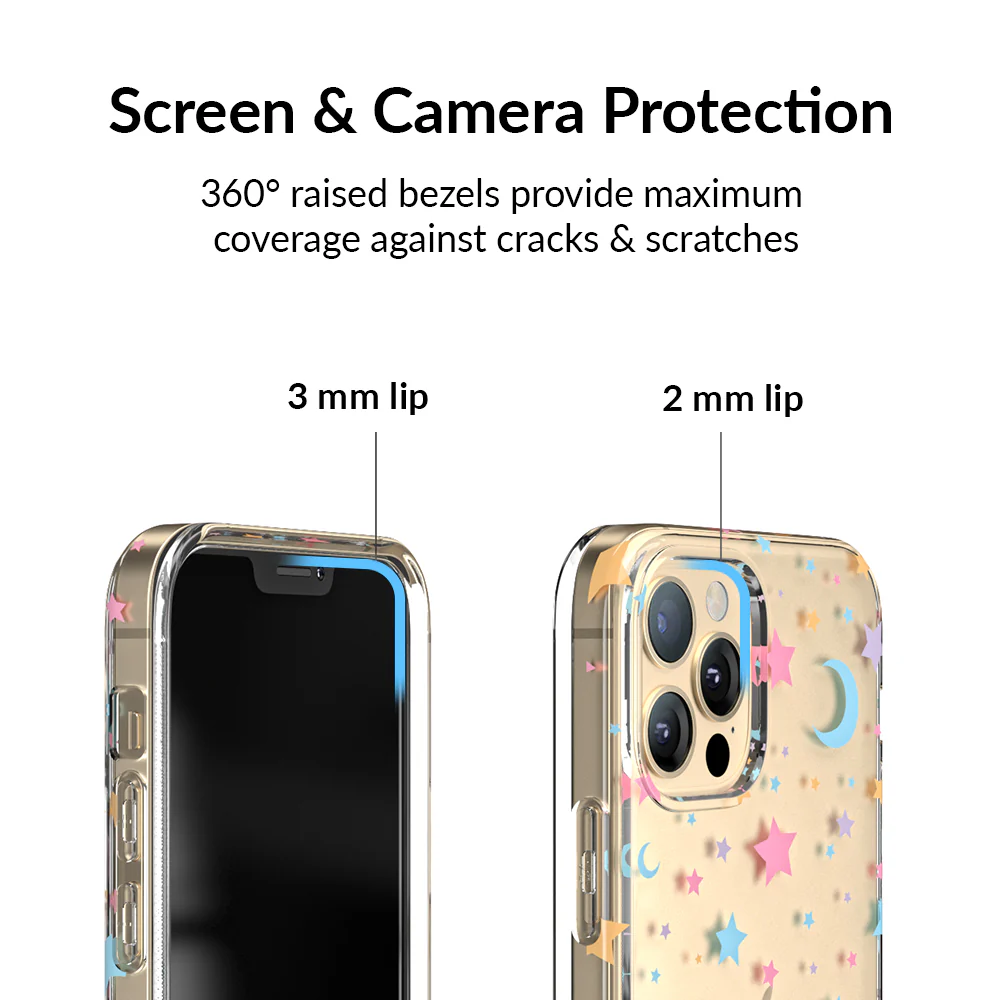 Pastel Starry Night Clear iPhone Case - Image 87