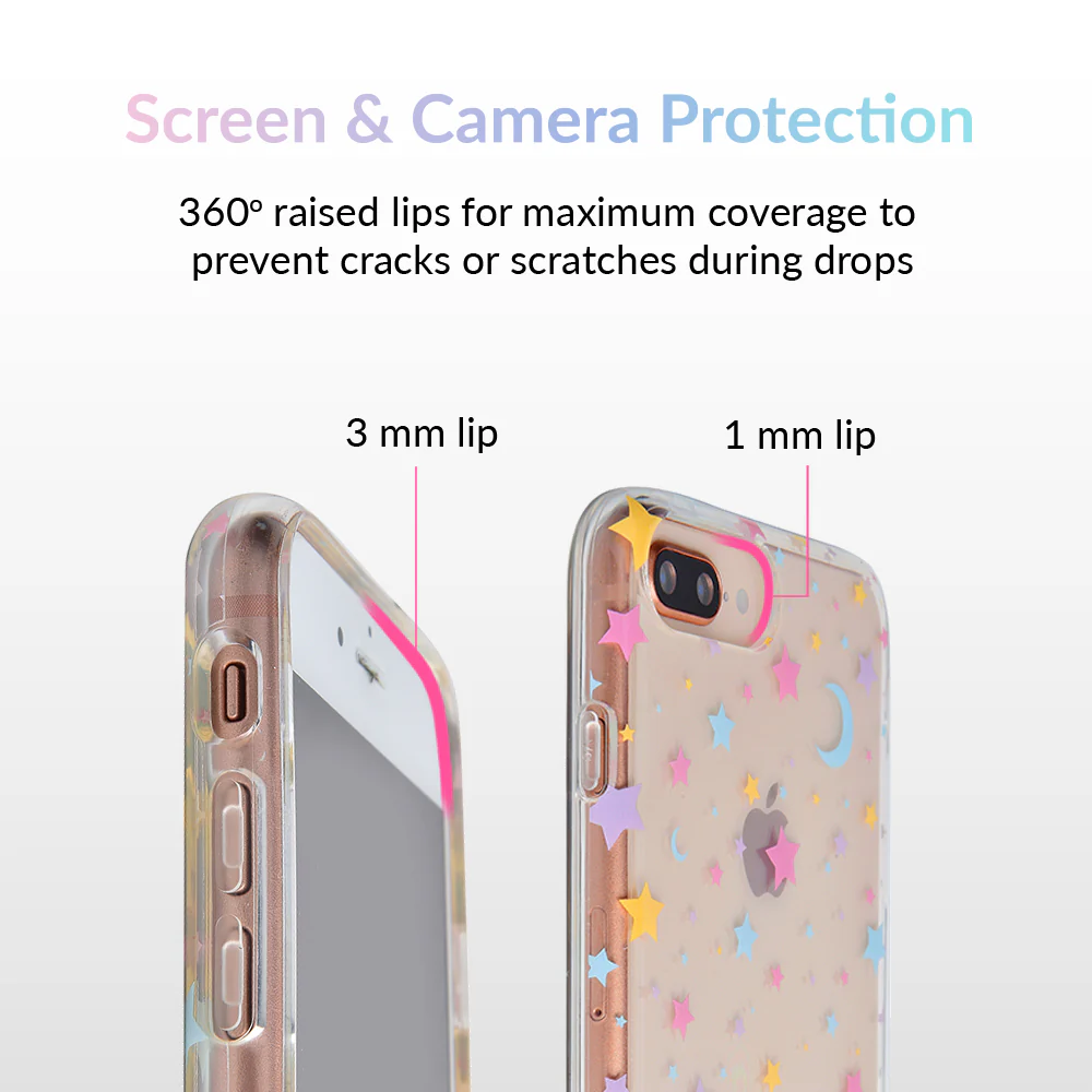 Pastel Starry Night Clear iPhone Case - Image 9