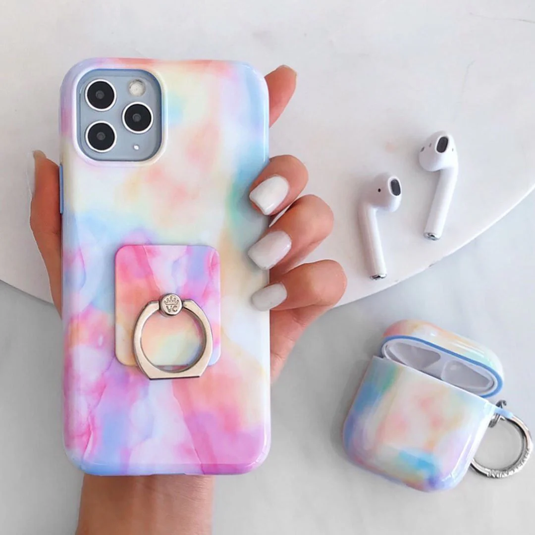 Pastel Tie Dye iPhone Case - Image 114