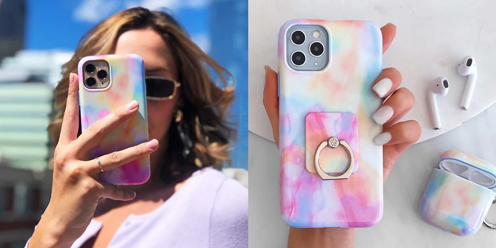 Pastel Tie Dye iPhone Case - Image 119