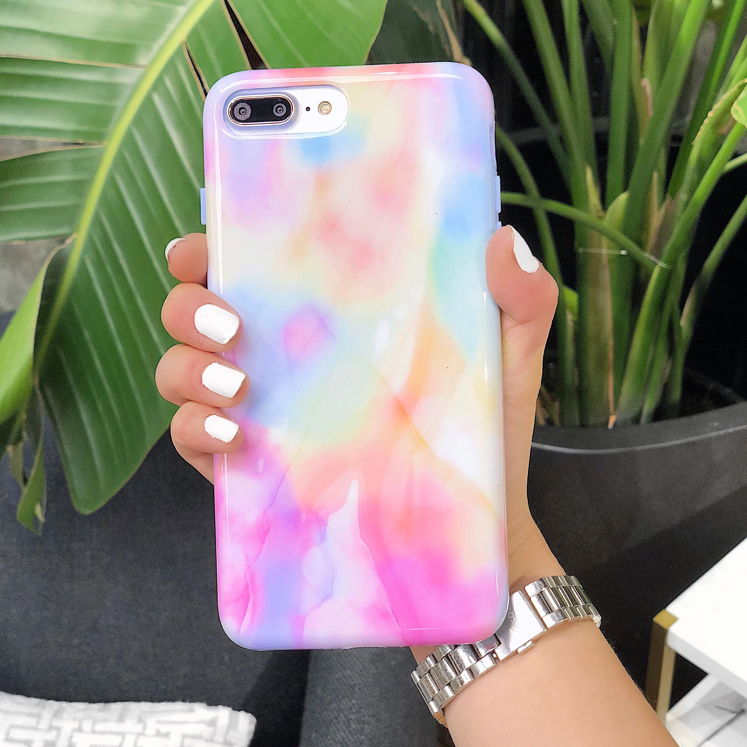 Pastel Tie Dye iPhone Case - Image 16