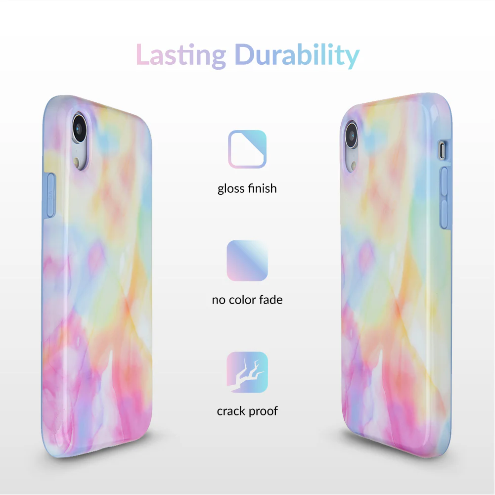 Pastel Tie Dye iPhone Case - Image 47