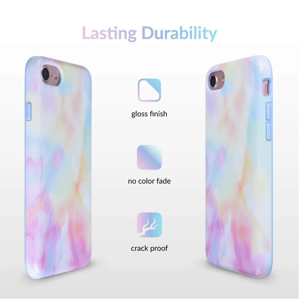 Pastel Tie Dye iPhone Case - Image 5