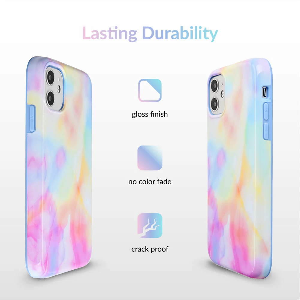 Pastel Tie Dye iPhone Case - Image 59