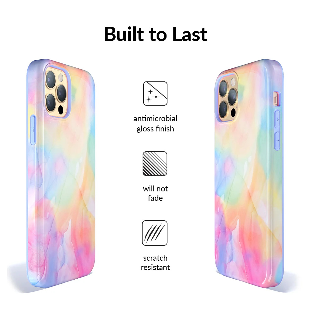 Pastel Tie Dye iPhone Case - Image 81