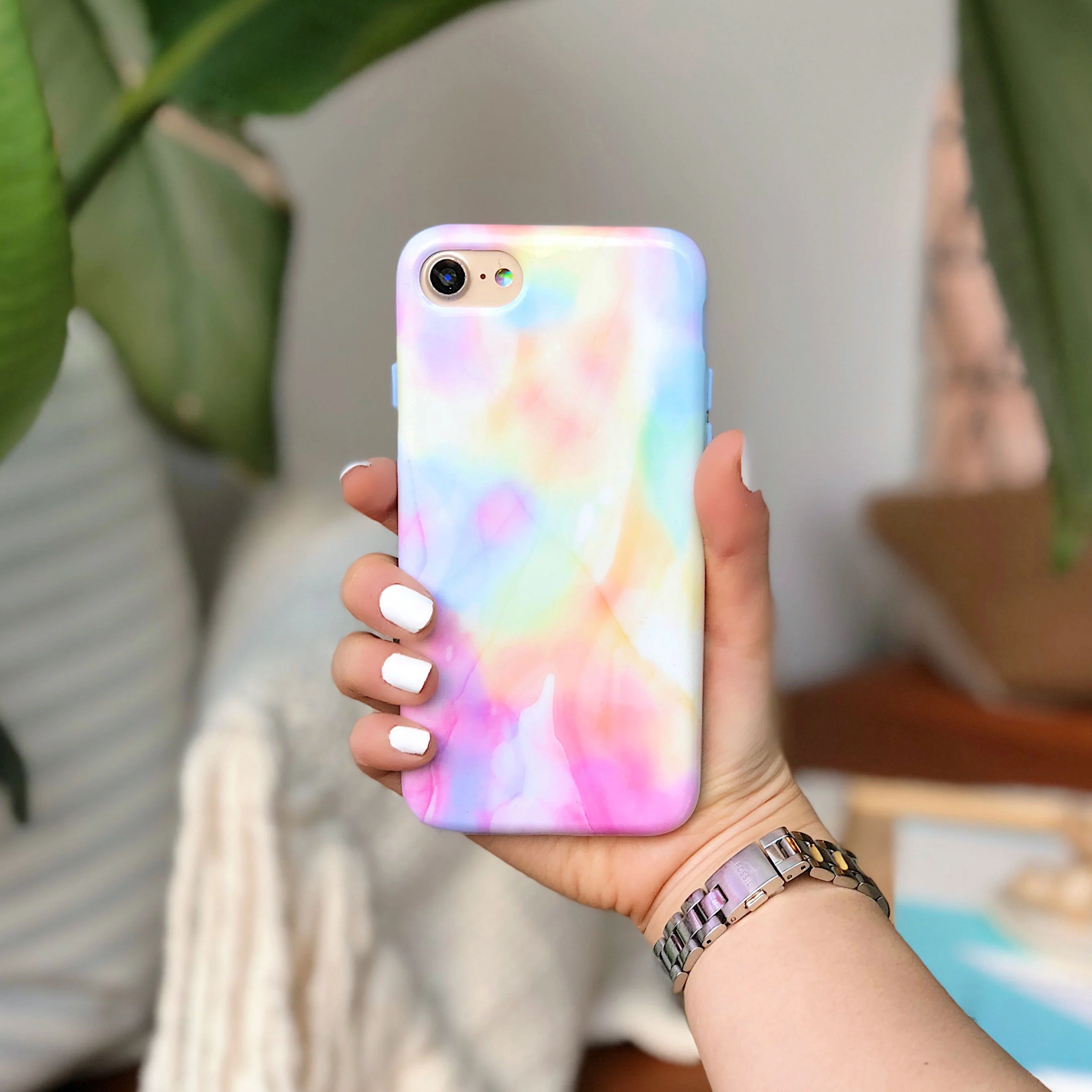 Pastel Tie Dye iPhone Case - Image 9