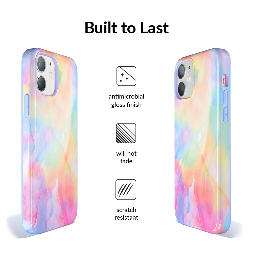 Pastel Tie Dye iPhone Case - Image 93