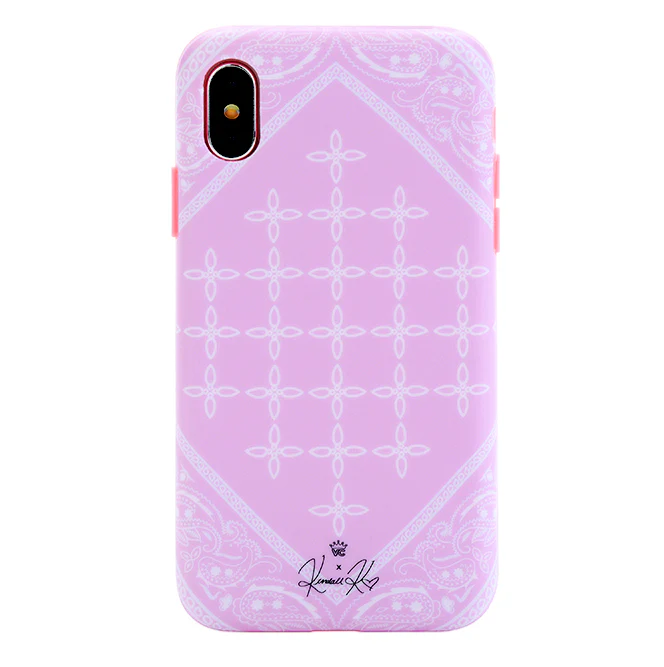 Pink Bandana iPhone Case by Kendall Vertes - Image 15