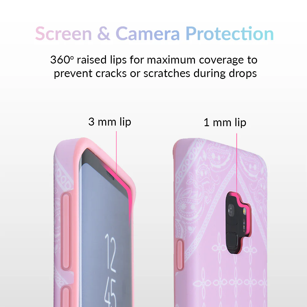 Pink Bandana iPhone Case by Kendall Vertes - Image 25