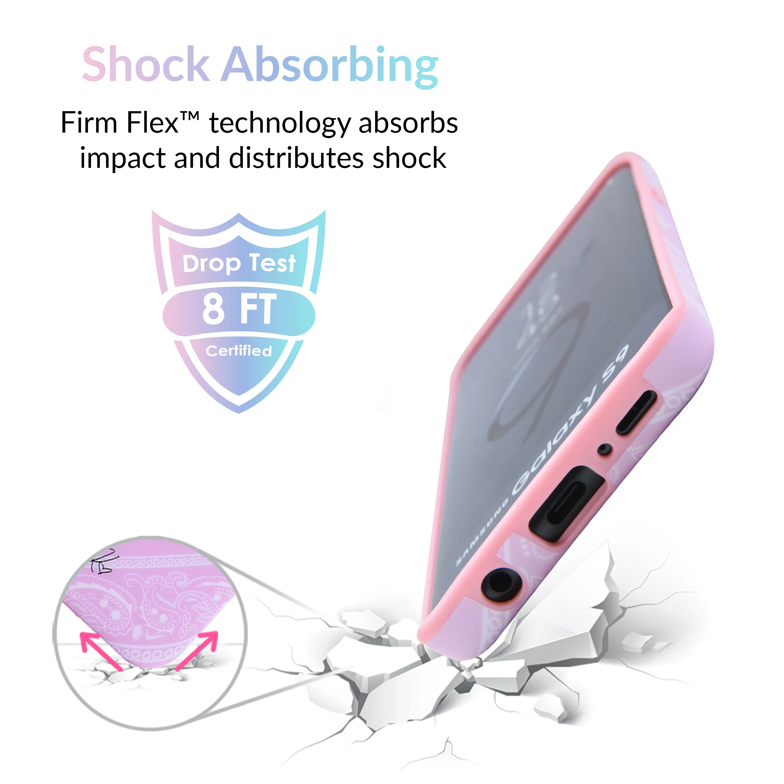 Pink Bandana iPhone Case by Kendall Vertes - Image 26