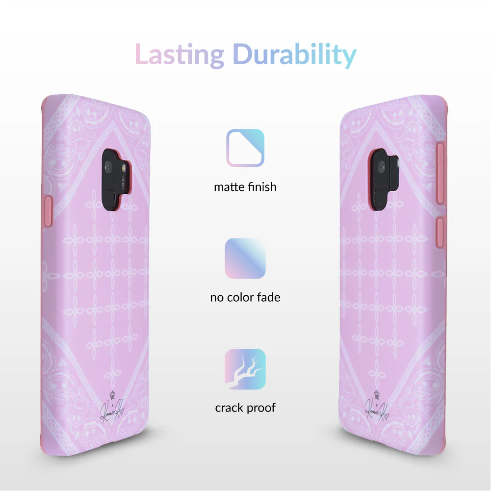 Pink Bandana iPhone Case by Kendall Vertes - Image 27