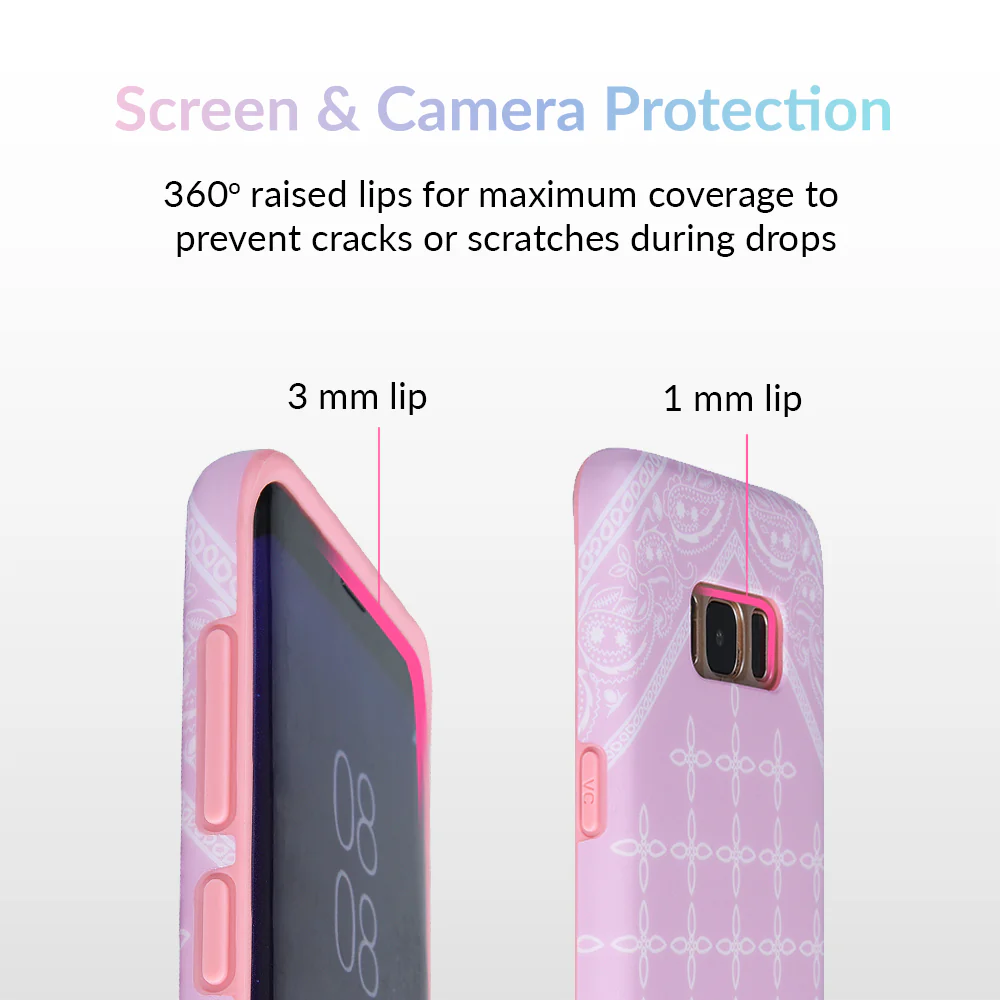 Pink Bandana iPhone Case by Kendall Vertes - Image 51