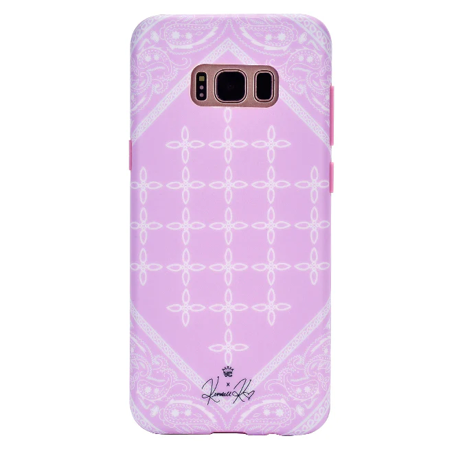 Pink Bandana iPhone Case by Kendall Vertes - Image 54