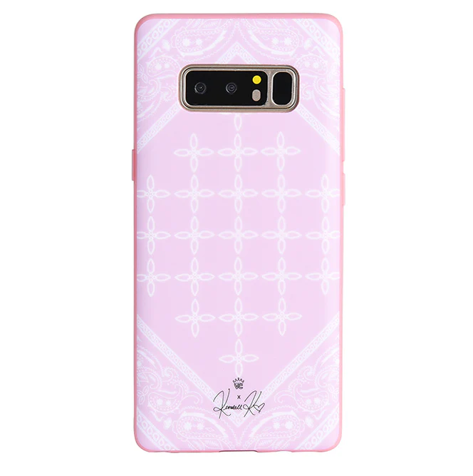 Pink Bandana iPhone Case by Kendall Vertes - Image 60
