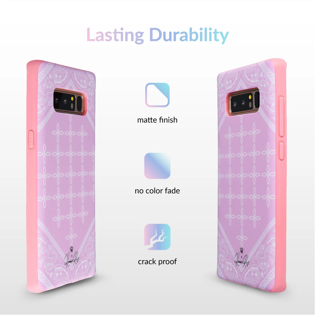 Pink Bandana iPhone Case by Kendall Vertes - Image 65