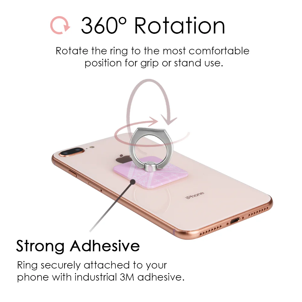 Pink Bandana Ring by Kendall Vertes - Image 3