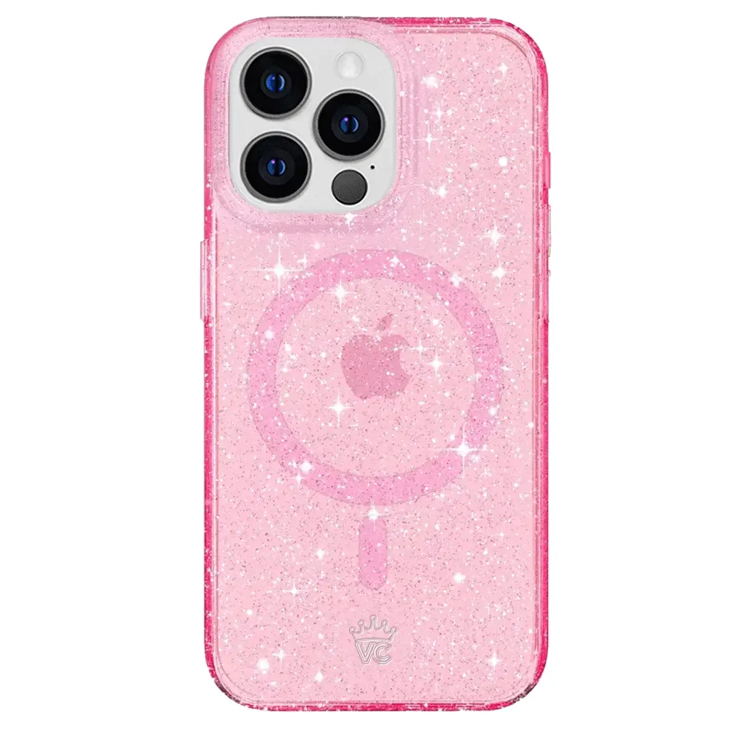 Pink Stardust Glitter iPhone Case - Image 106